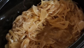 Crockpot Caramelized Onions